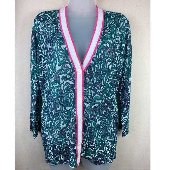 LOFT Sweaters - 💫Loft Ann Taylor / Paisley long sleeve Cardigan.